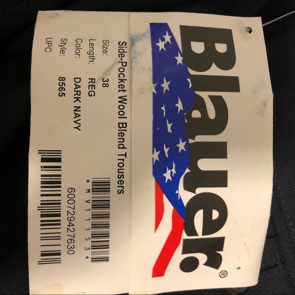 Blauer NWT men’s pants size 38R - Picture 2 of 7